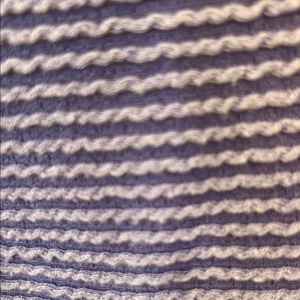 Renee C. Lavender Ribbed Ruched Top - Picture 3 of 8